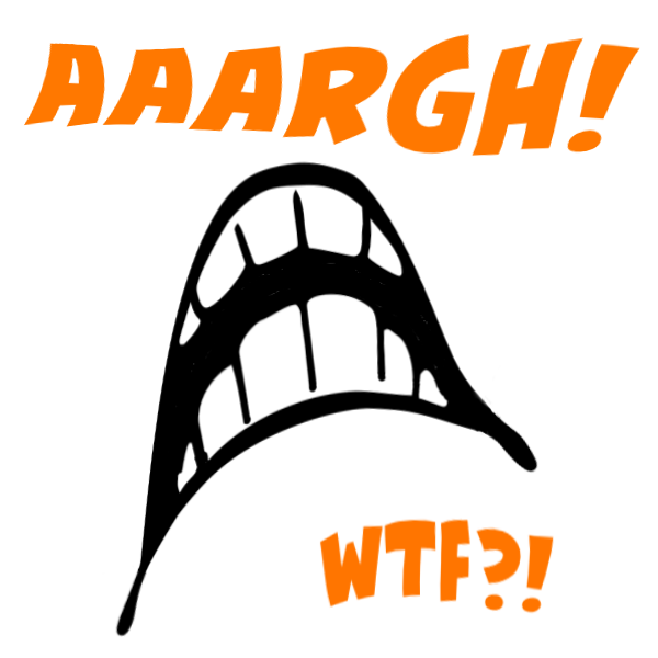 mileshigh404error-1 Here's an alt tag for the image: Open mouth, Aaarggh! WTF?!